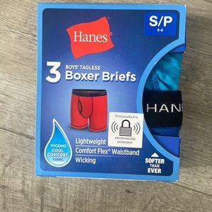 Hanes boys boxer briefs